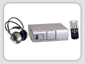 Headphones & Disc Changer